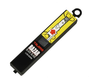 Tajima Cutter DC560YB Avec 13 Lames Razar Black LCB50RBC - Cutter Professionnel Japonais Ultra Résistant